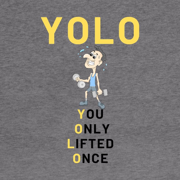 YOLO Gold Edition by Statement-Designs